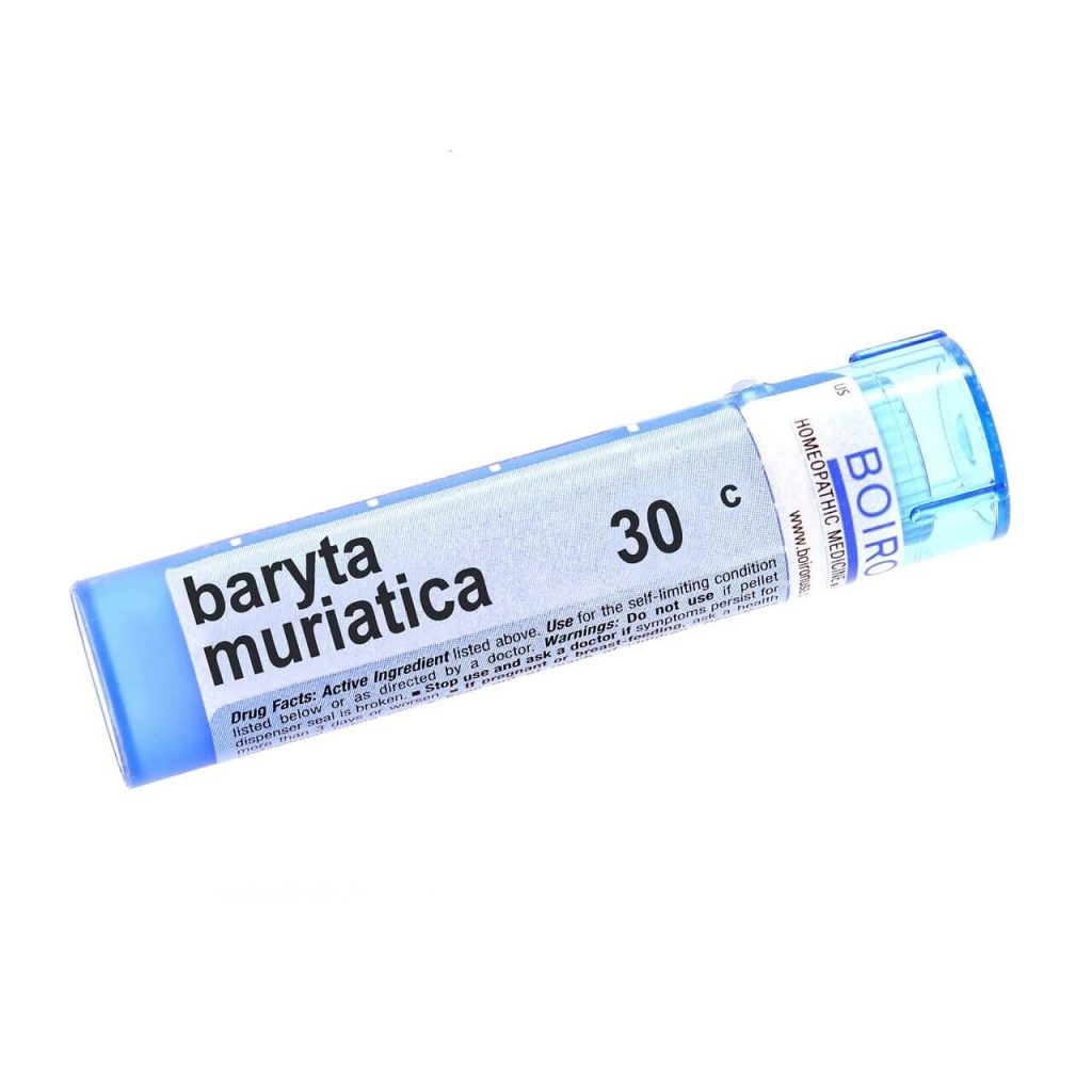 Baryta muriatica remedy