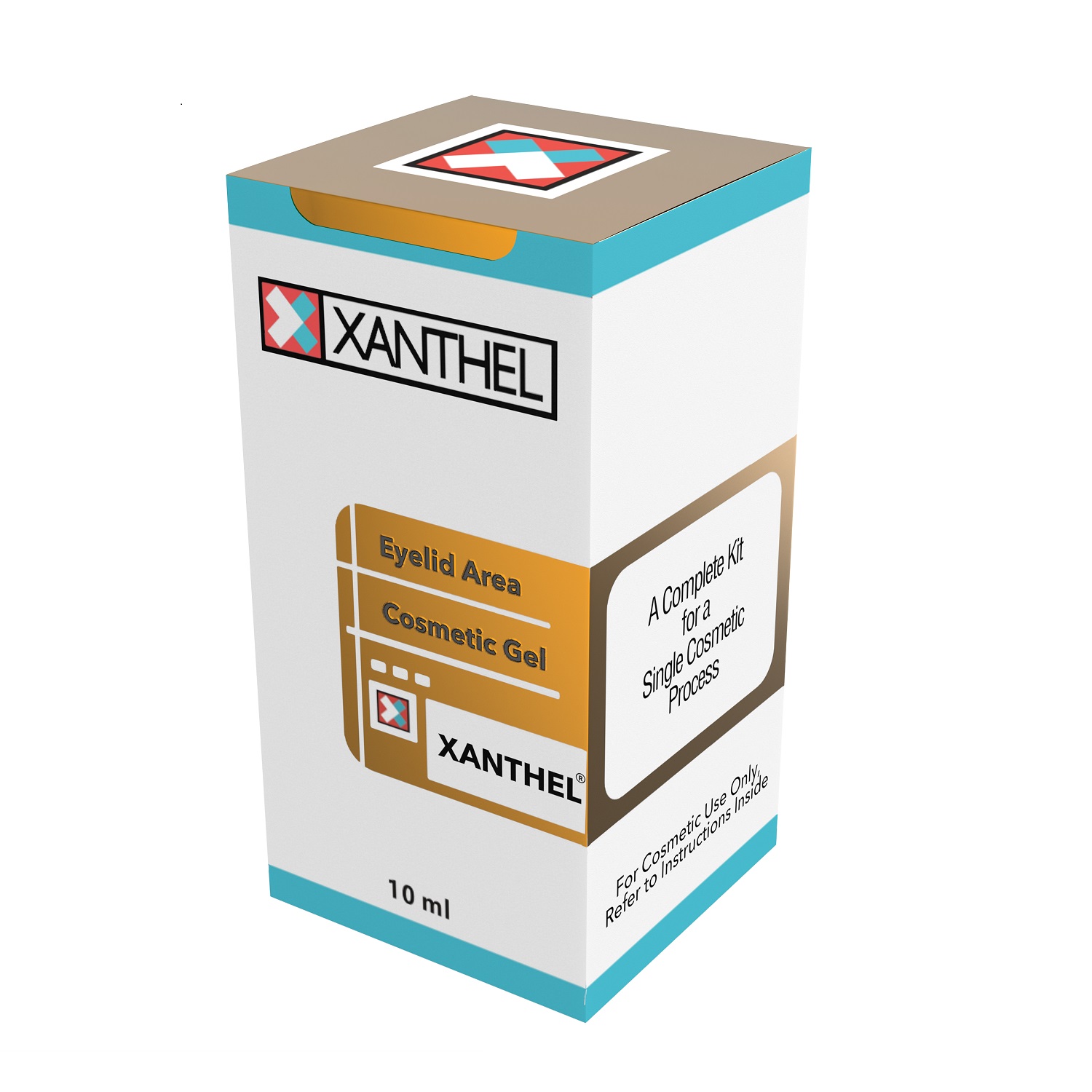 cosmetic eyelid gel for removing xanthelasma